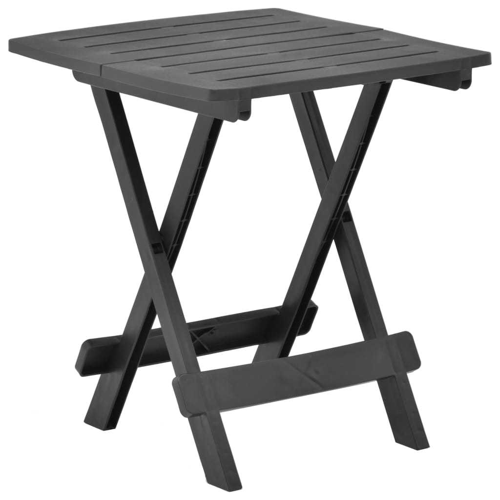 Folding Garden Table Anthracite 45x Anthracite - Shop at LoveMi