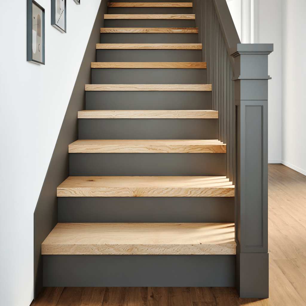   Stair Treads 2 pcs. Untreated 70x Solid Oak Wood