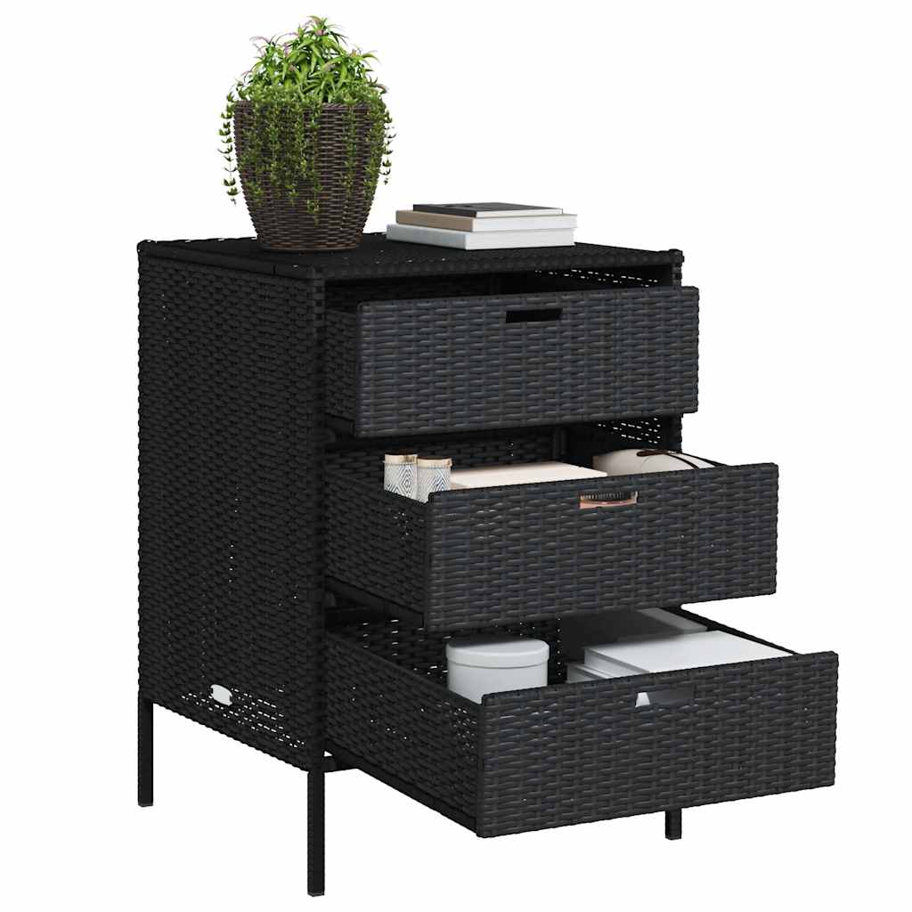 Garden Cabinet 55x Poly Rattan Garden Cabinet 55x Product Image
