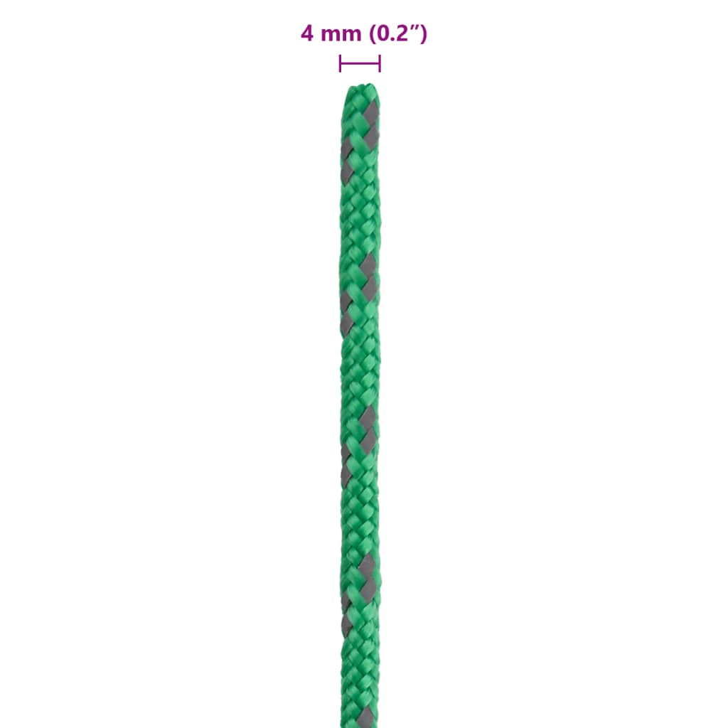 Tent Guy Lines with Rope Tensioners, 8 pcs., Reflective, 4