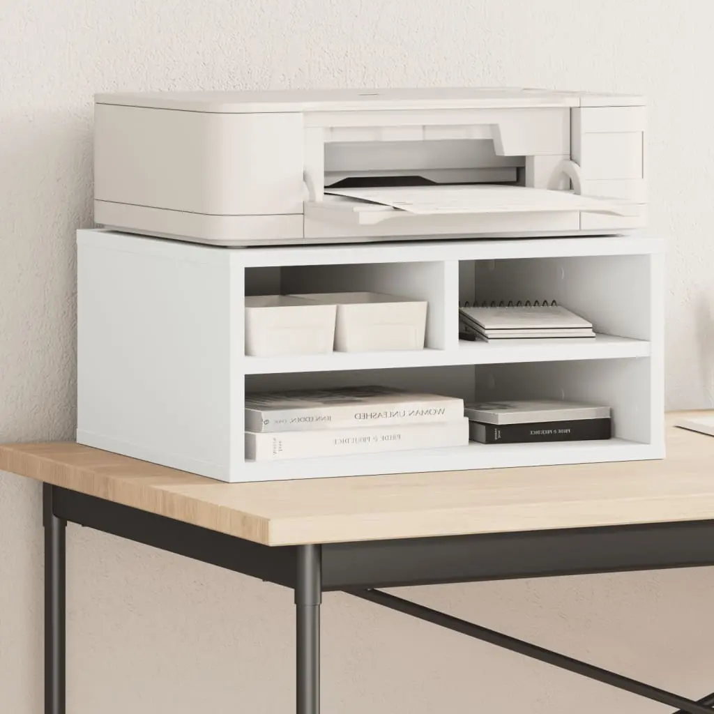 printer stand 49x40x22.5 cm, wood-based material, Sonoma