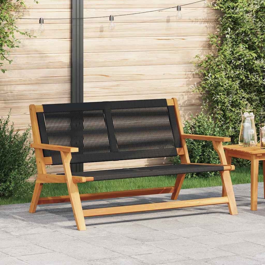 Garden Furniture 78 x Solid Acacia Wood Black - Shop at LoveMi
