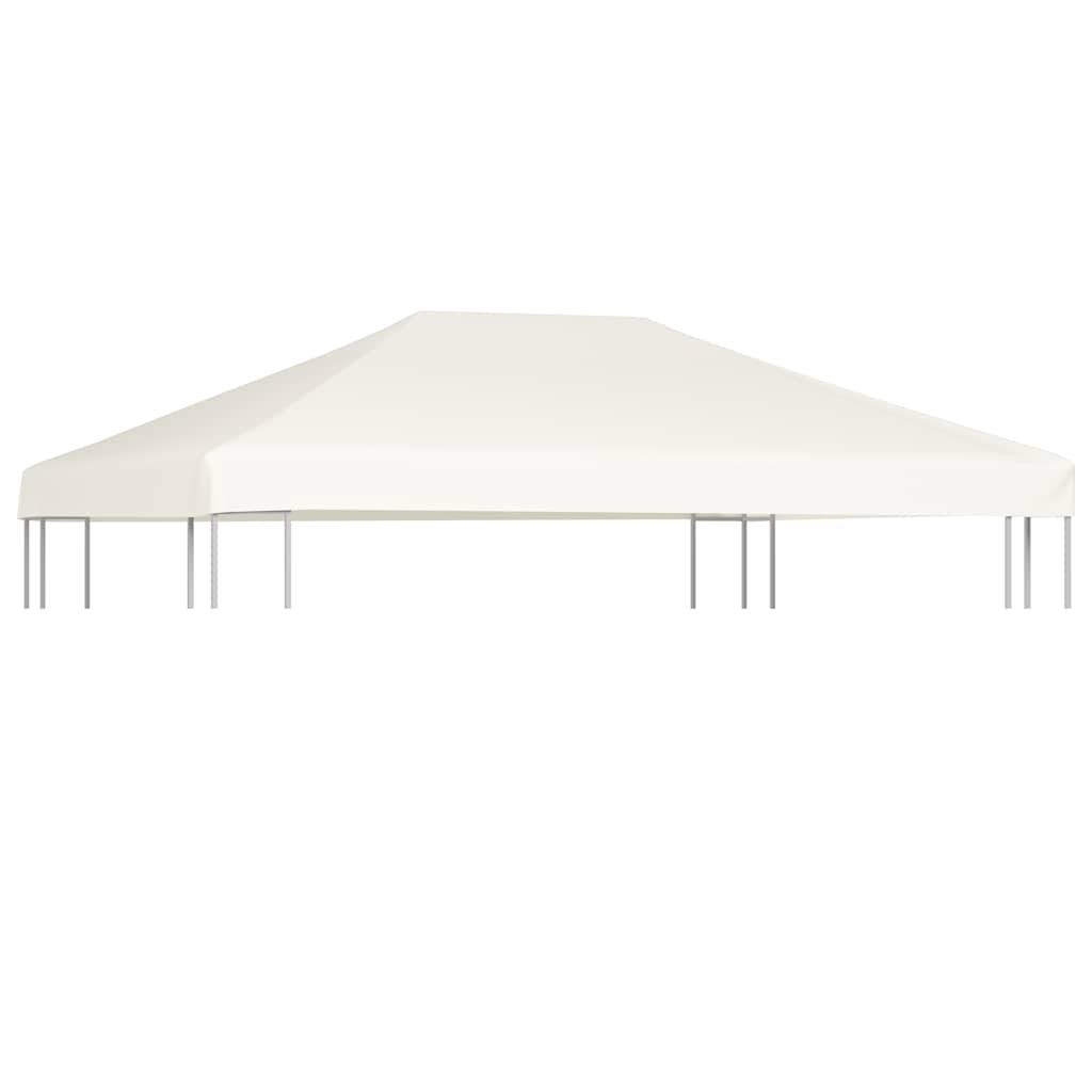 Pavilion Roof 310 g/m² 4x3 m Cream White White - Shop at LoveMi