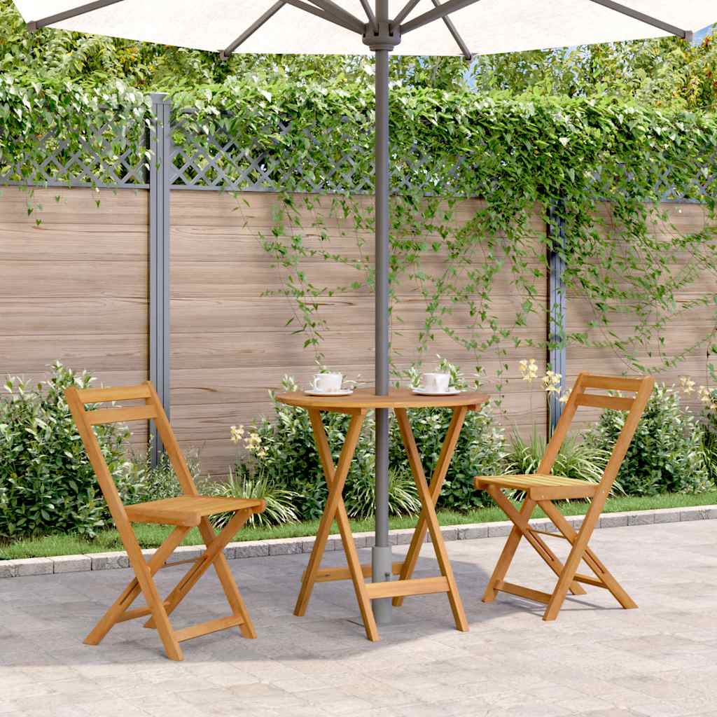Folding Garden Table 60x Solid Acacia Wood Folding Around - Shop at LoveMi
