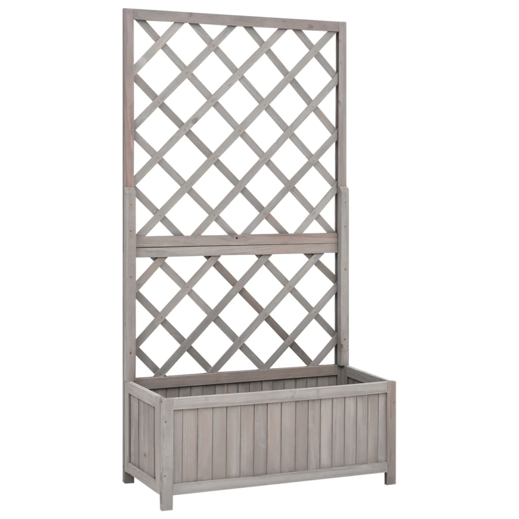 Wooden Trellis with Flower Box, picture 6 of 6