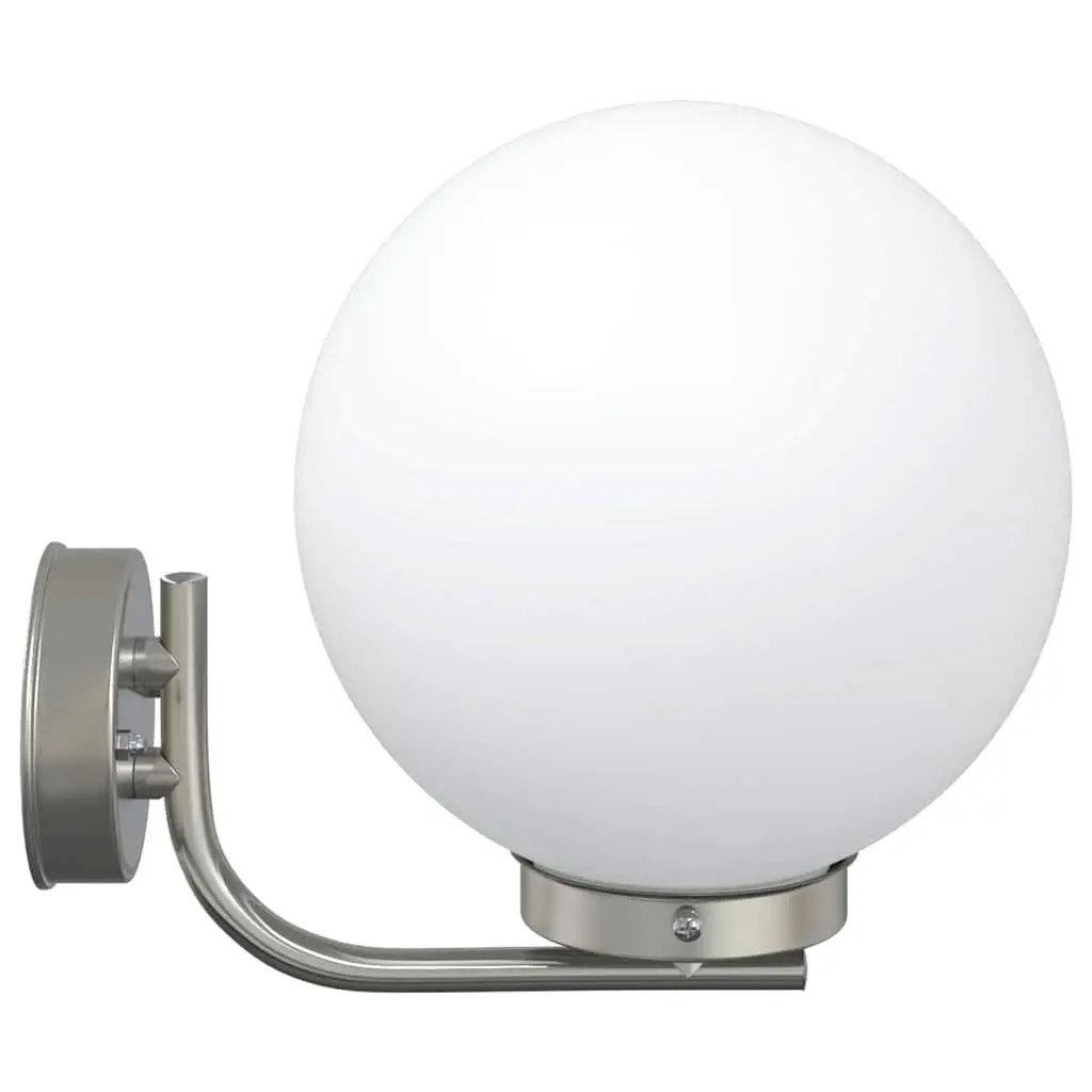 Outdoor Wall Light Silver 29 x Stainless Steel