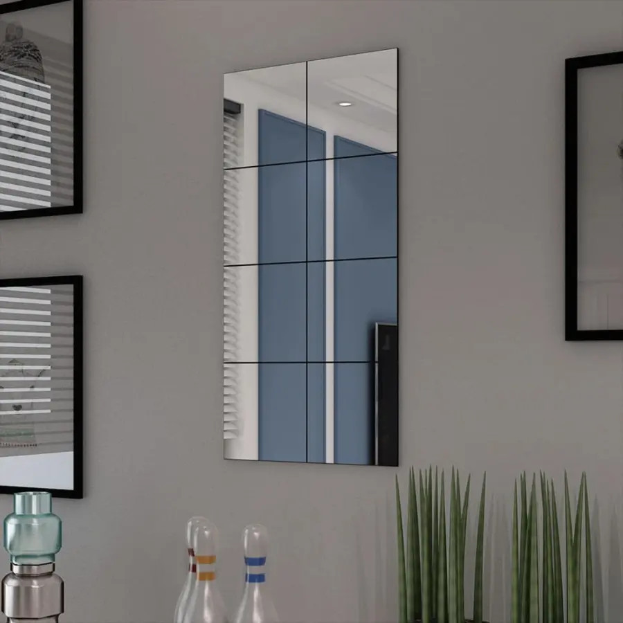 Frameless Mirror Tiles
