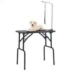 Adjustable Grooming Table for Dogs with 1 Loop - Without A Basket - View 1