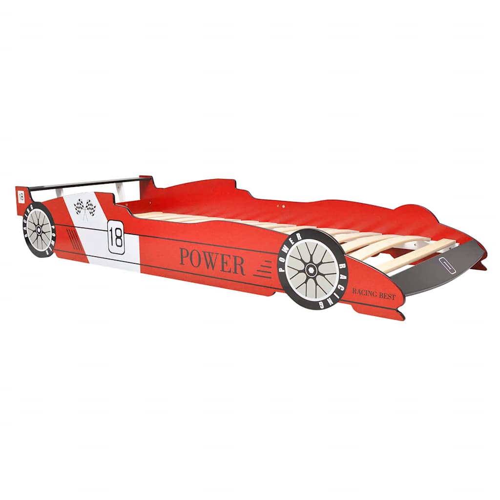   children's bed with LED in racing car design   children's bed
