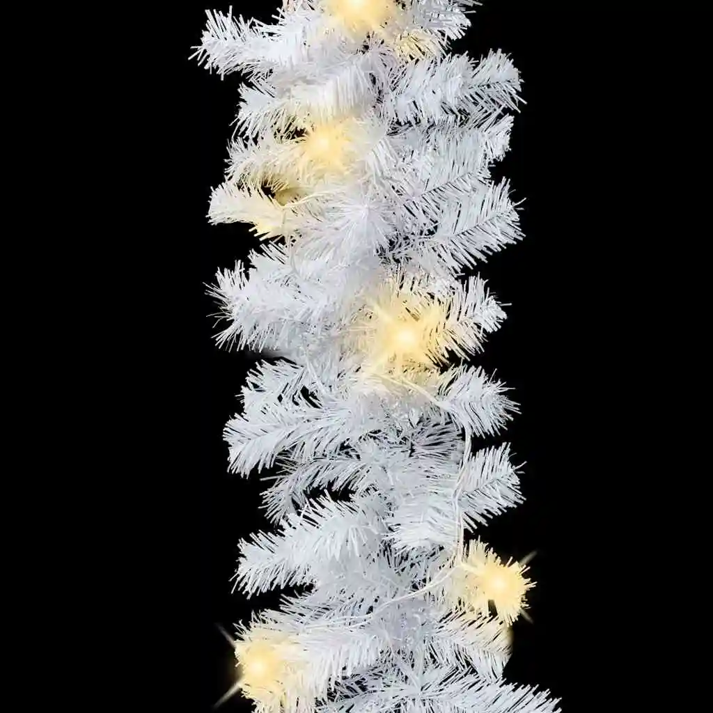 Christmas garland with LED lights 5 m
