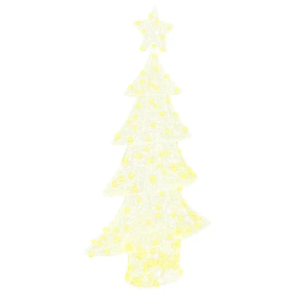 Christmas tree with 160 warm white LEDs, 150 cm