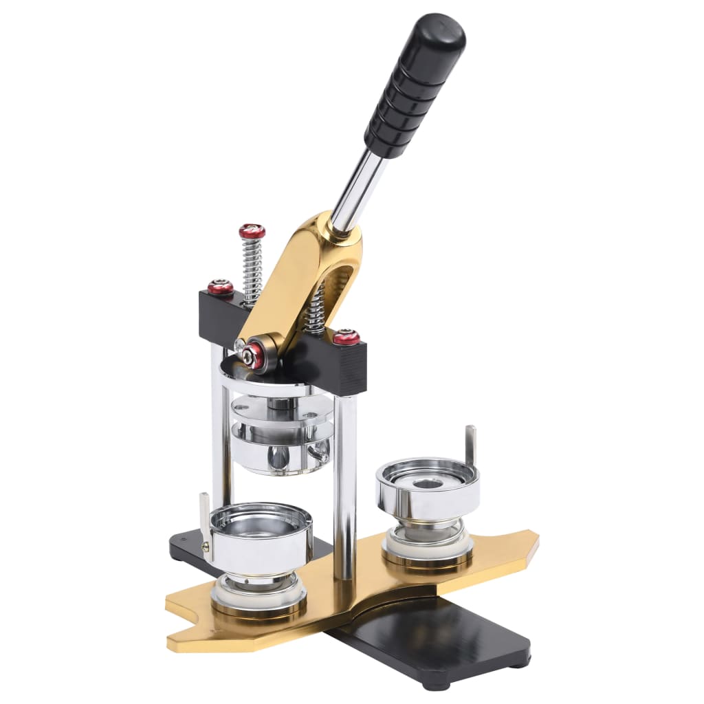   Button Machine with Circle Cutter Rotary Punch 58 mm  