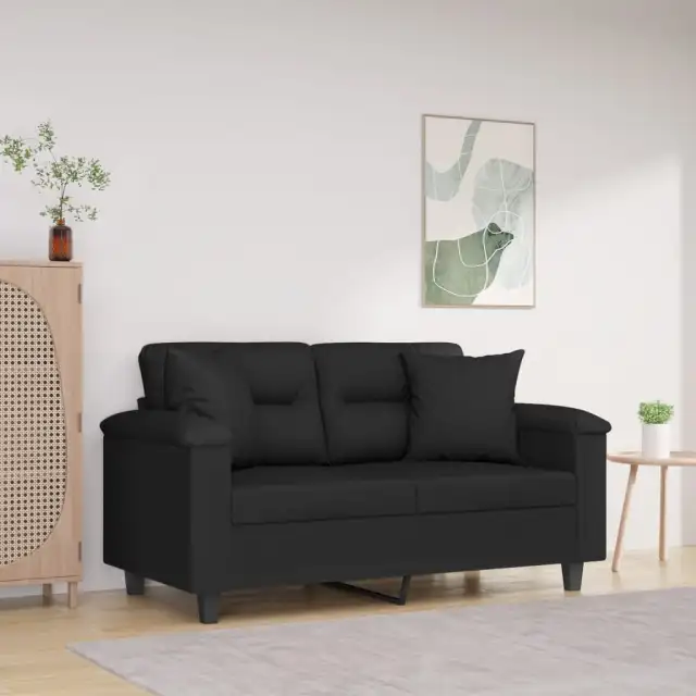 Decorative Cushions . Microfiber Fabric Black - Shop at LoveMi