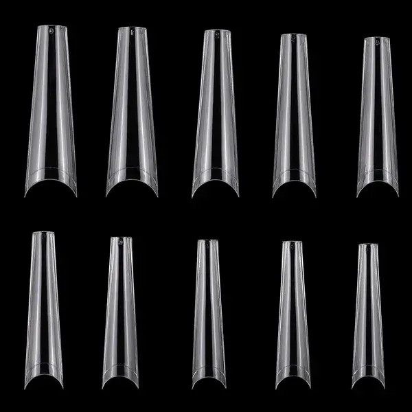 False Nail Tips C Curve Half Cover