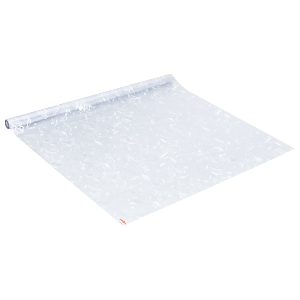   Window Film Matte Floral Pattern PVC   Window Film Matte
