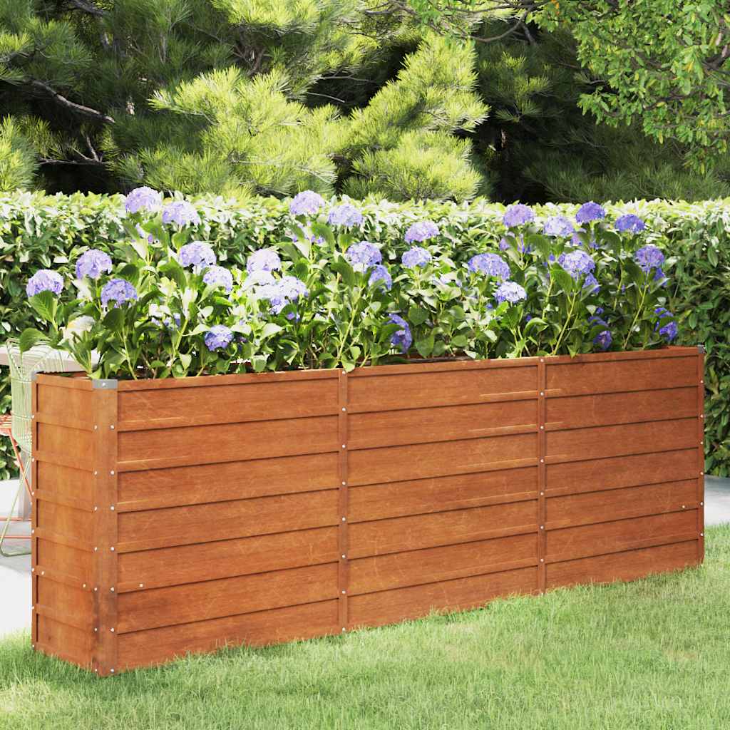 Corten Steel Raised Garden Bed, picture 12 of 12