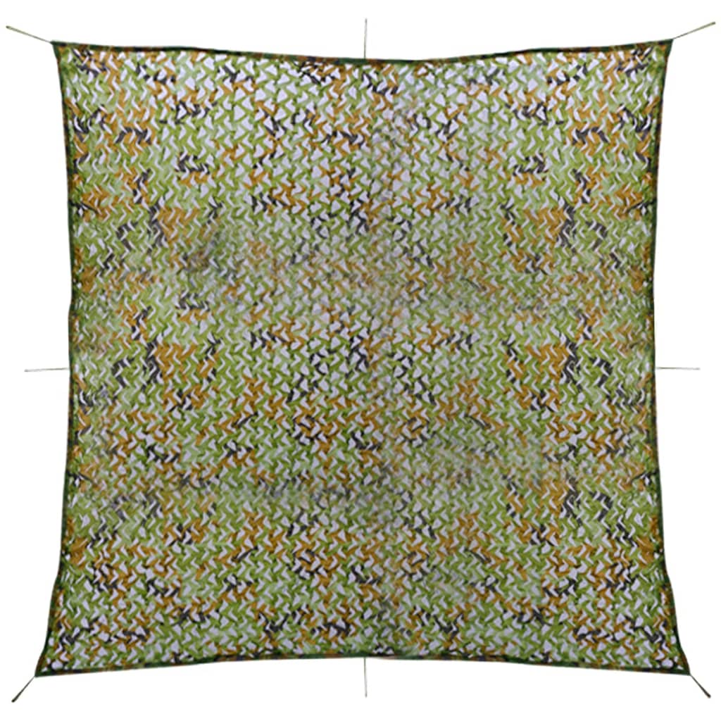 camouflage net with storage bag 4 x 4 m