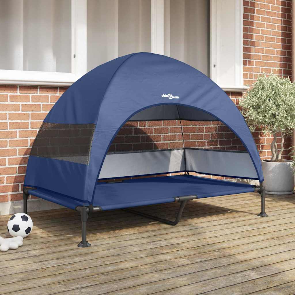 Elevated Dog Bed 127 x Elevated Dog Bed Navy Blue - Shop at LoveMi