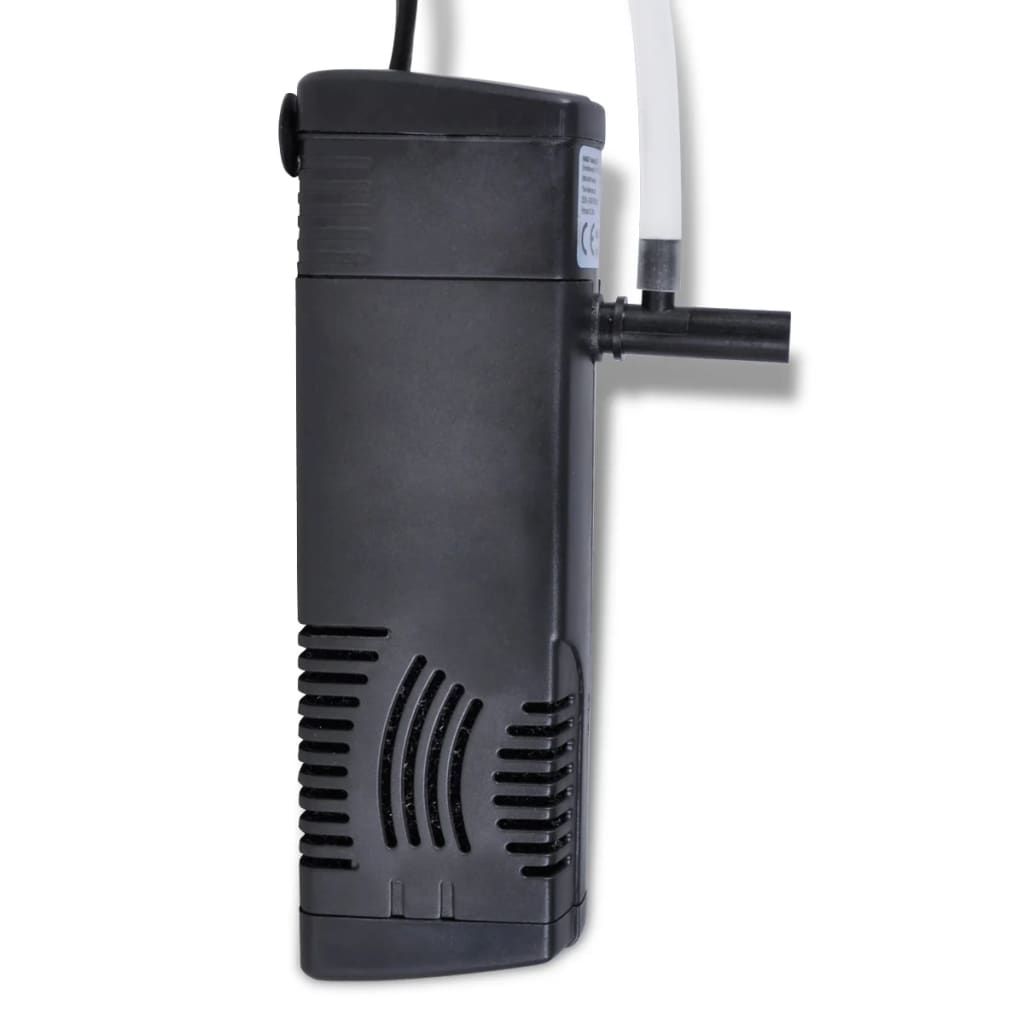 Aquarium filter pump, aquarium filter, Aquafilter 300L/h, aquarium filter pump with activated carbon