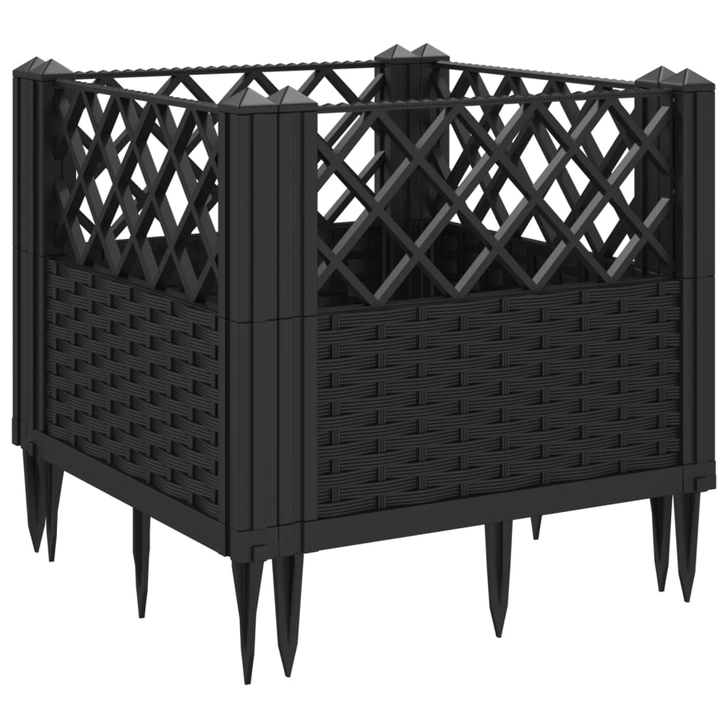 Raised Planter Box with Ground Spikes, picture 3 of 7