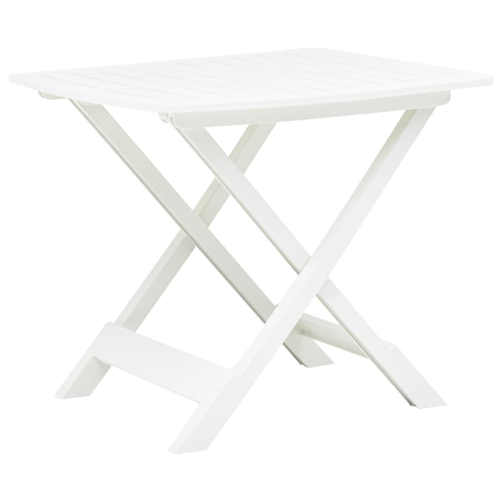 Folding Garden Table 79 x White - Shop at LoveMi