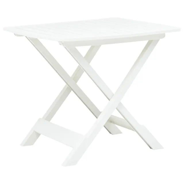 Folding Garden Table 79 x White - Shop at LoveMi