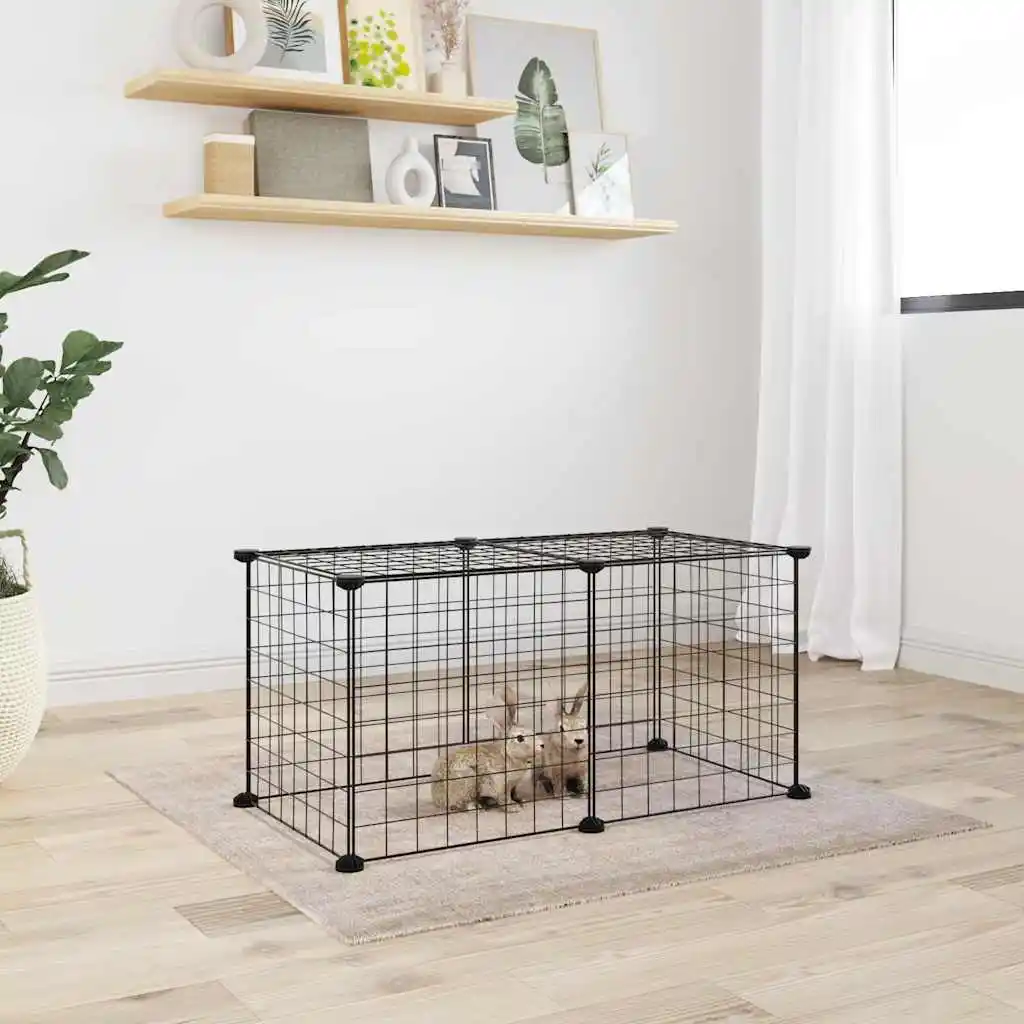 8-piece pet cage set