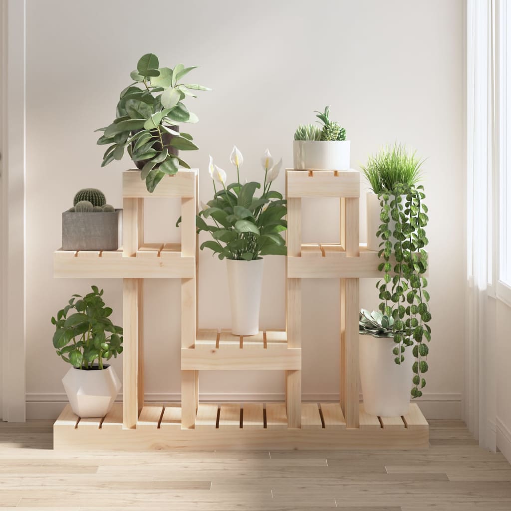 Solid Pine Wood Plant Stand, picture 5 of 5