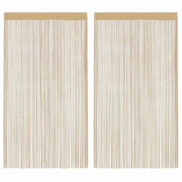 string curtain, . string curtains Beige - Shop at LoveMi