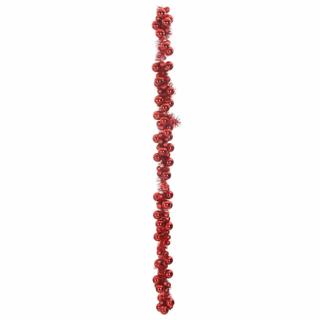Christmas bauble garland 186 cm polystyrene   Christmas bauble garland 186