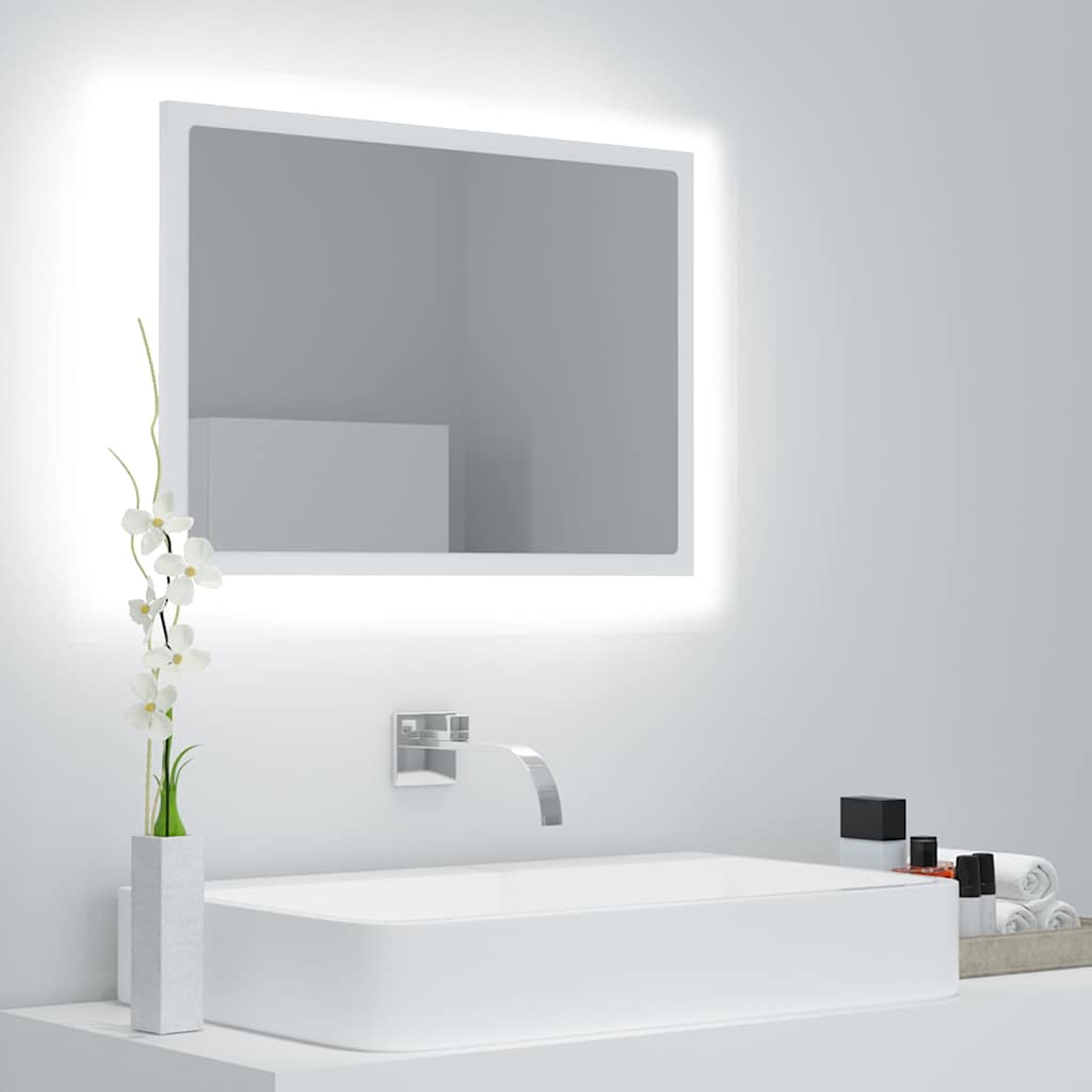   LED bathroom mirror 60x8, acrylic   LED bathroom mirror 60x8, acrylic