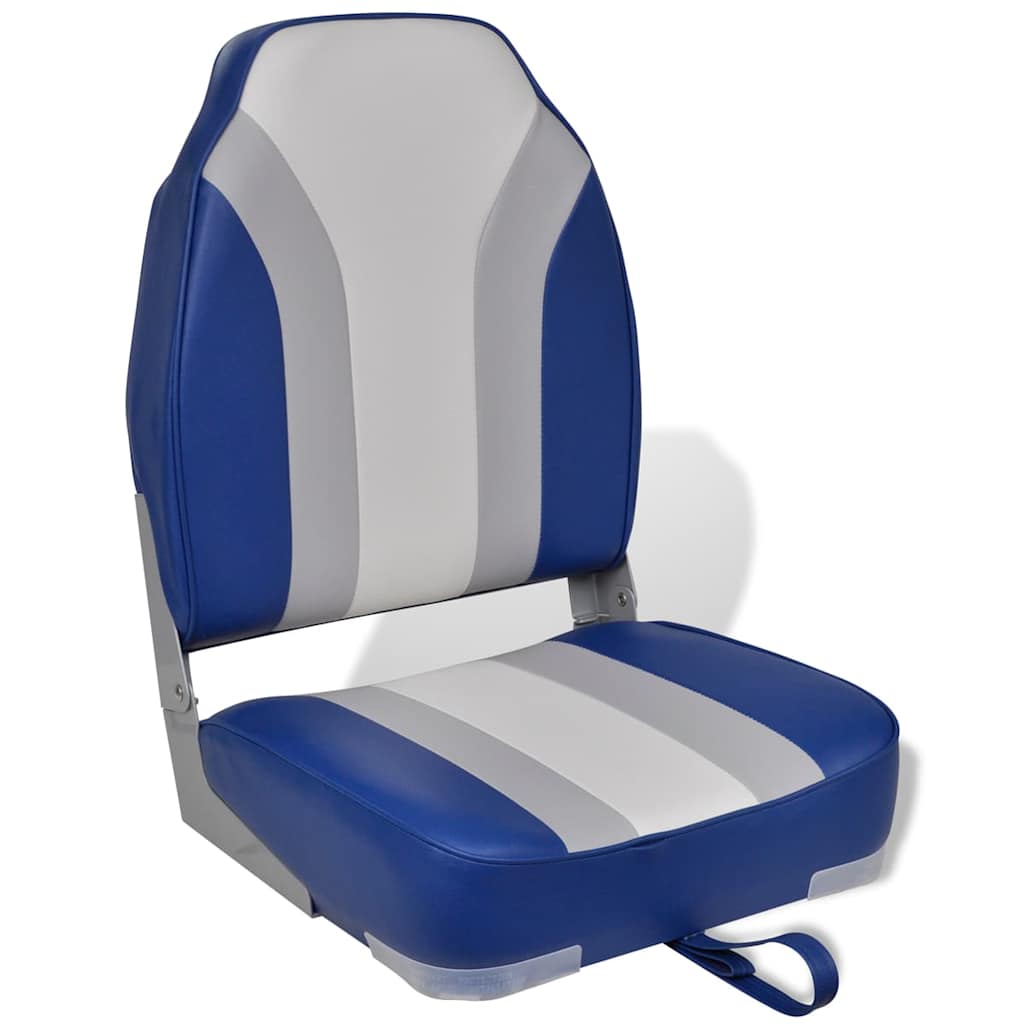 Folding Boat Seat with High Backrest – without swivel base and plinth