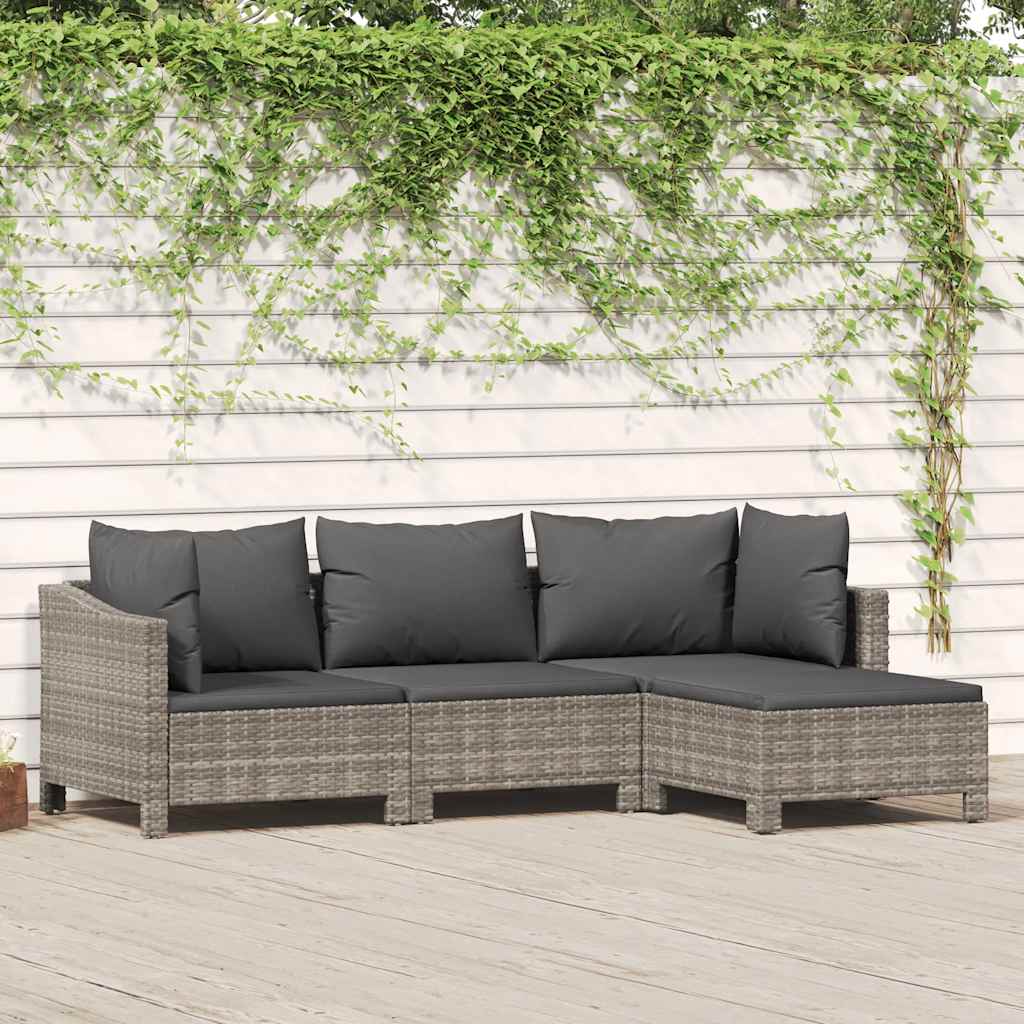 2X Armchairs + Middle Section + Footrest