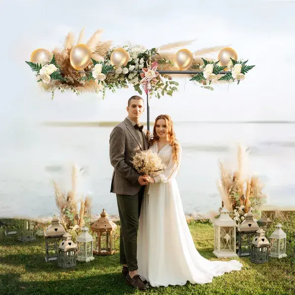 6.5×8.5FT T-Shape Photo Video Backdrop Stand Heavy