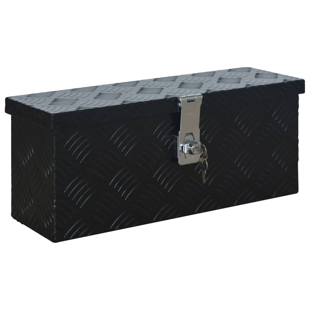 Aluminum Box 485 x 140 x 200 mm Black
