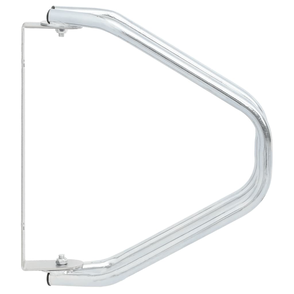 Bicycle Stand, 2 pcs., Wall Mounted, Galvanized Steel