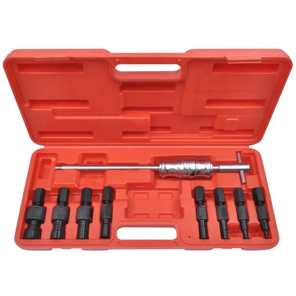 9-piece blind hole bearing puller tool