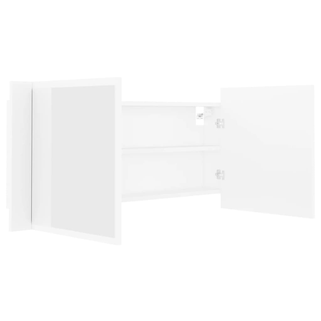   LED bathroom mirror cabinet 100x acrylic — foto 7