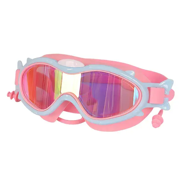 Kids Swim Goggles With Ear Plugs UV