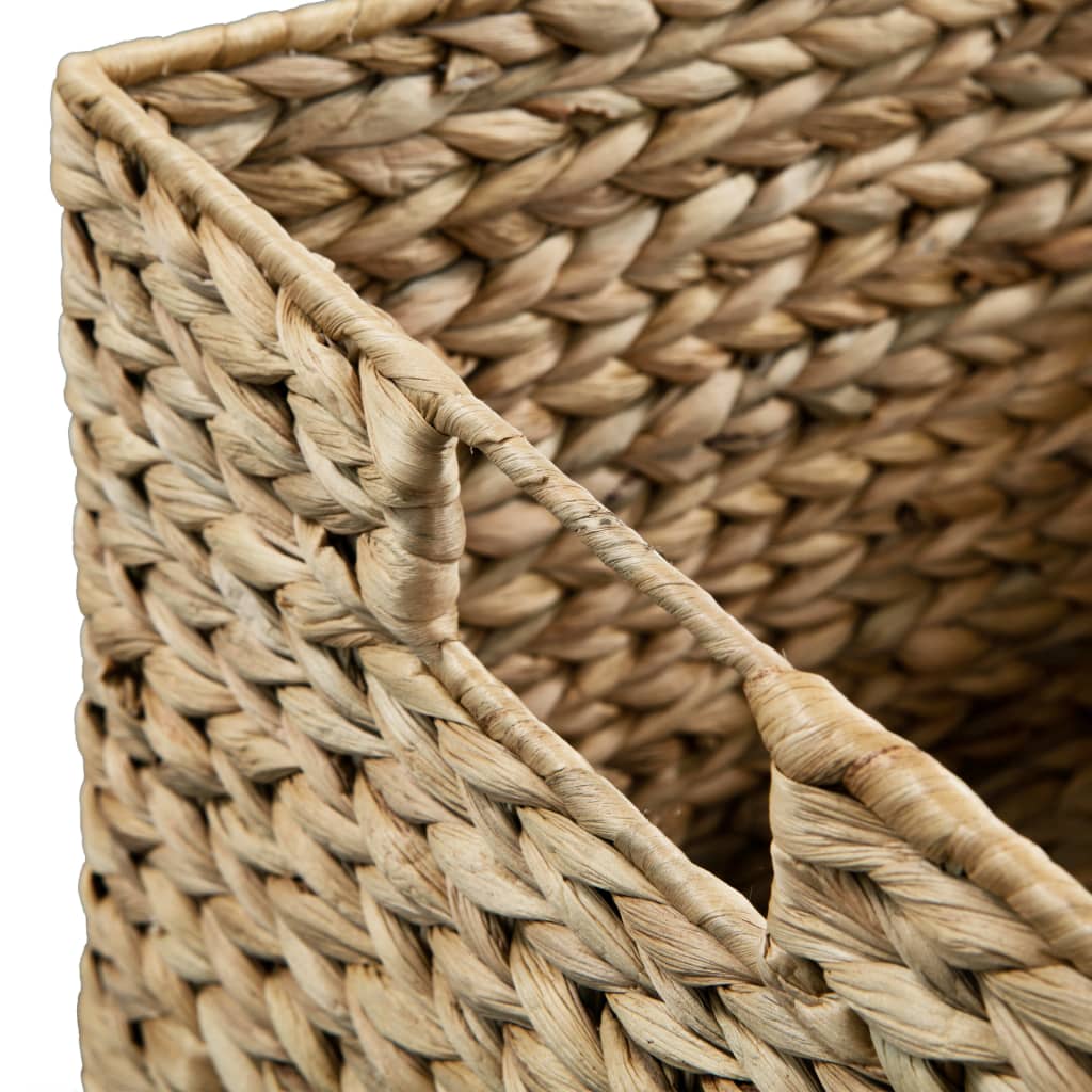 Storage Basket Set, 3 Pieces, Water Hyacinth