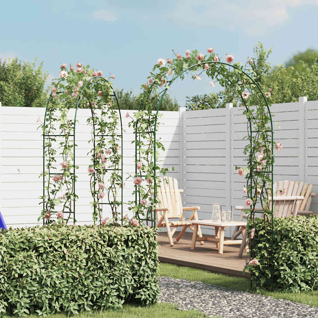 2x Garden Rose Archway, Gate, Trellis, Rose Column
