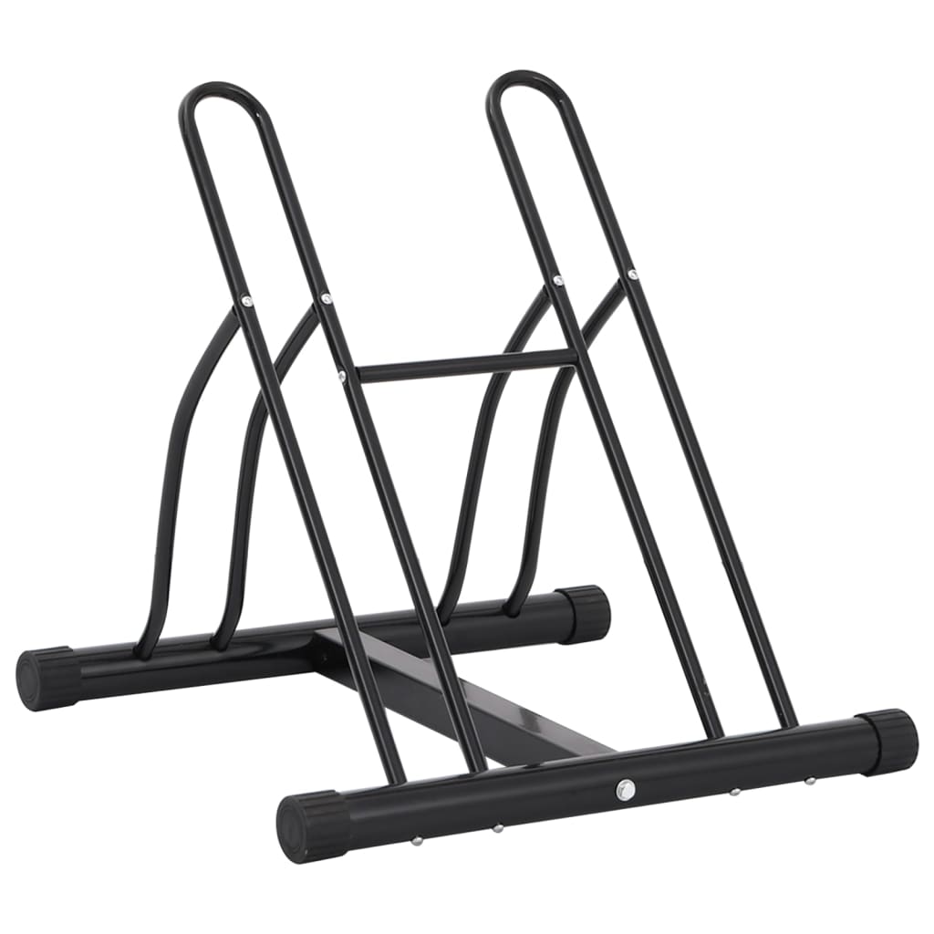 Bicycle Rack for 2 Bicycles, Freestanding, Steel