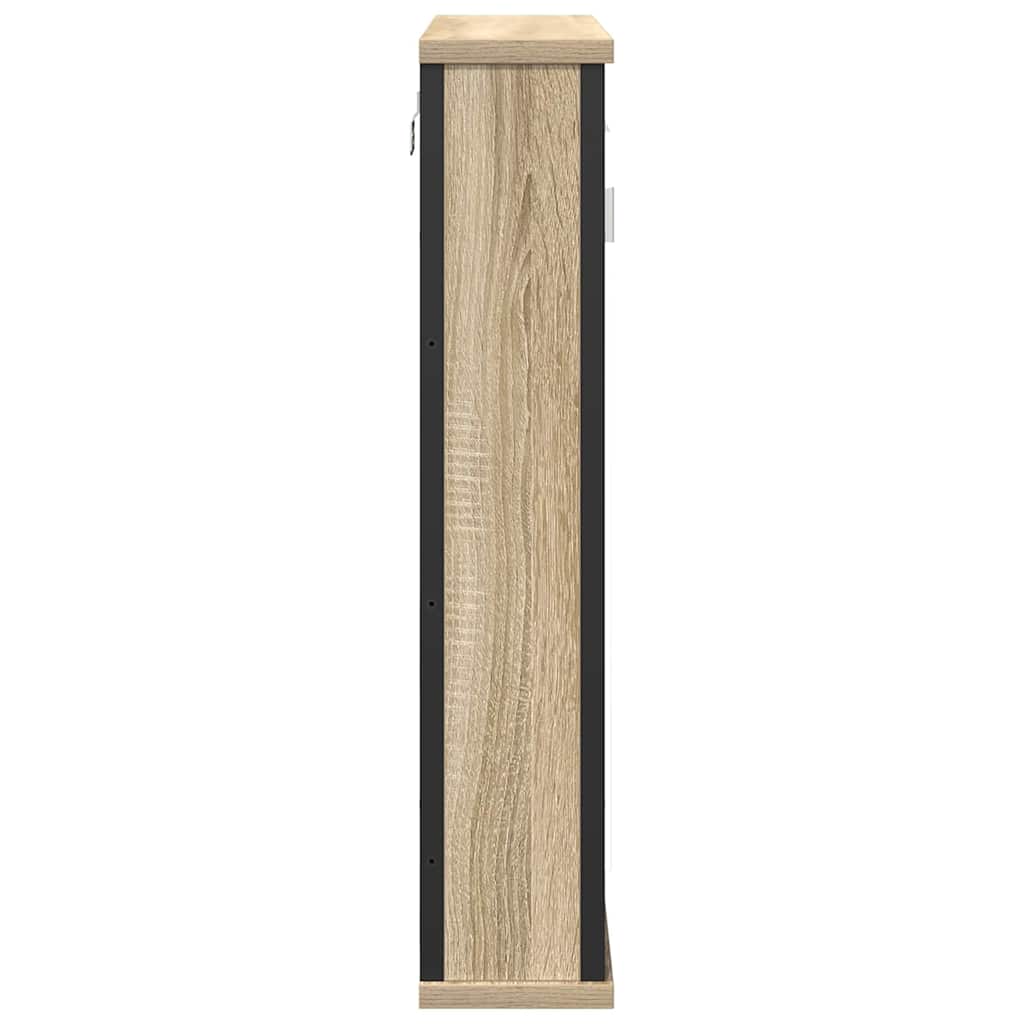   Bathroom Mirror Cabinet Brown 42 x 12 x 60 cm Wood-based material — foto 11