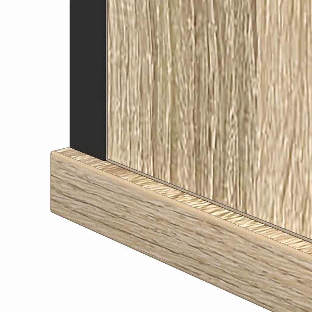   Bathroom Mirror Cabinet Brown 42 x 12 x 60 cm Wood-based material — foto 3