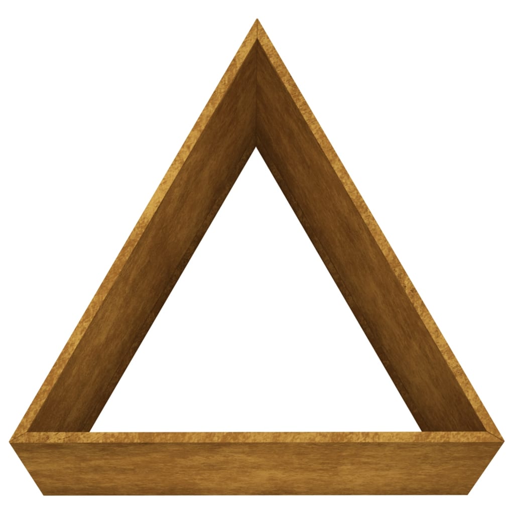 Pflanzkübel aus Cortenstahl, langlebig, dekorativ, geräumig, wetterfest, rustikale Oberfläche_voghion.com