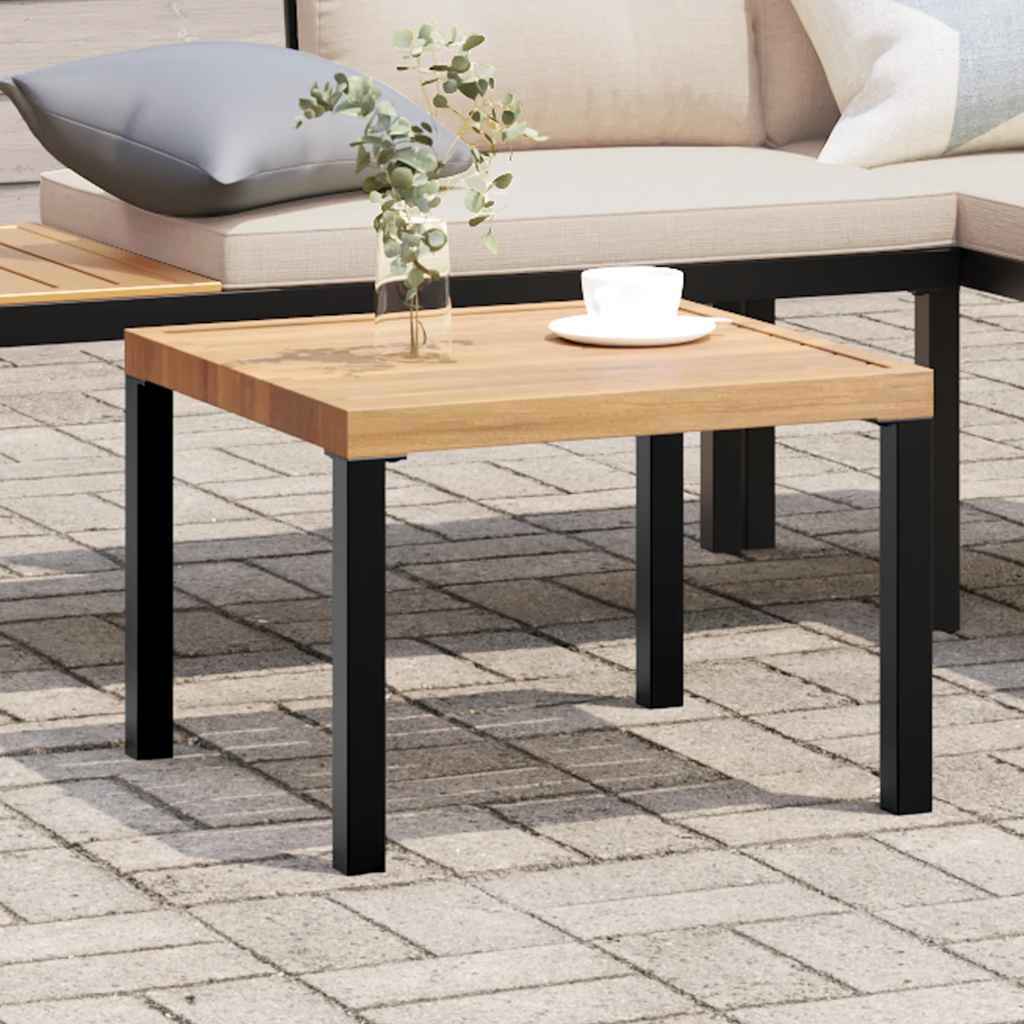 Garden Coffee Table 55x55x39.5 cm Powder coated steel Default - Shop at LoveMi