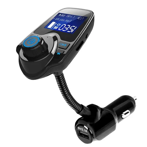 Car Wireless FM Transmitter Fast USB Charge