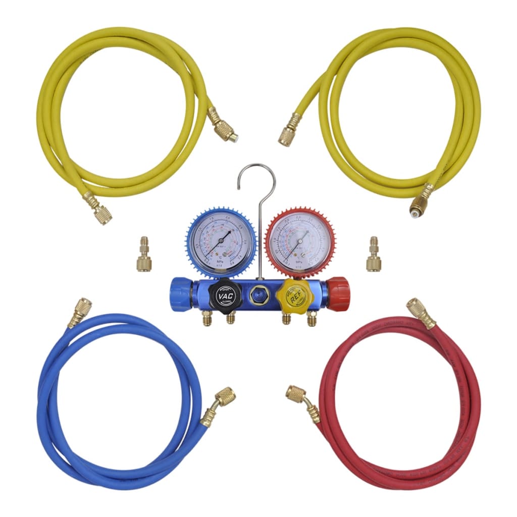 Four-way distributor set in tool set