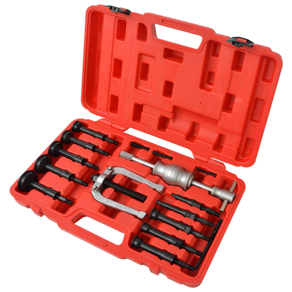 16-piece bearing puller set