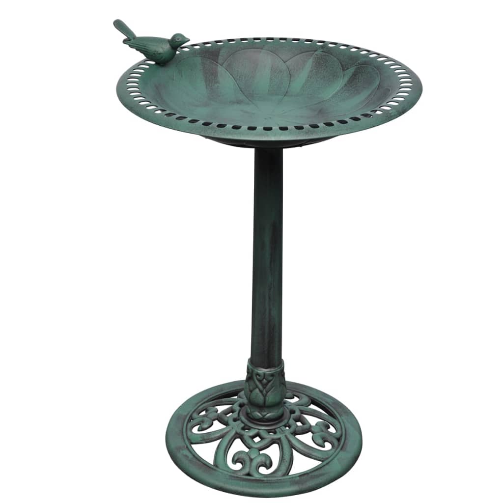 bird bath with decorative bird Default - Shop at LoveMi